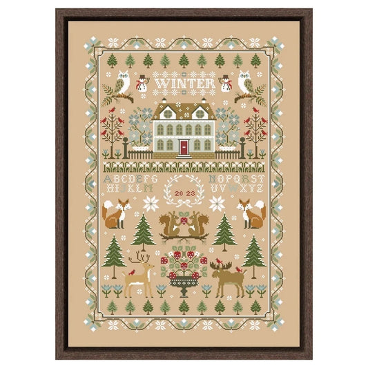 Forest in Winter Cross Stitch