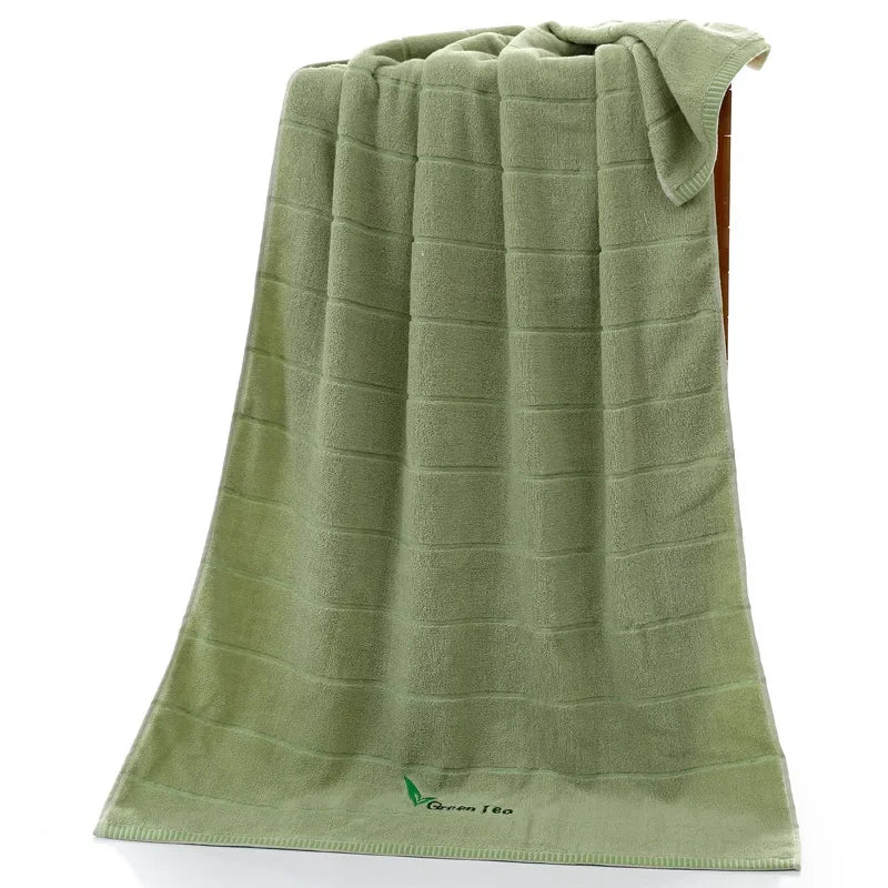 Pure Cotton Embroidered Bath Towel