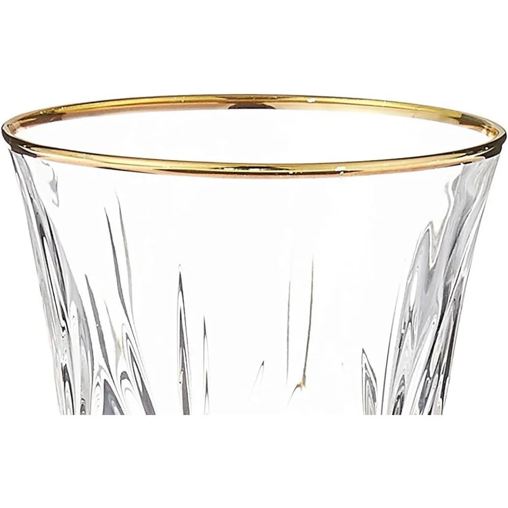 Elegant Crystal Wine Glasses