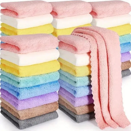 20-Pack Solid Color Towels