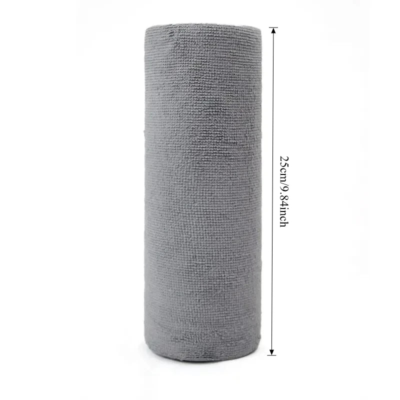 Reusable Cleaning Wipe Household Kitchen Cloth Microfiber Towel Rolls