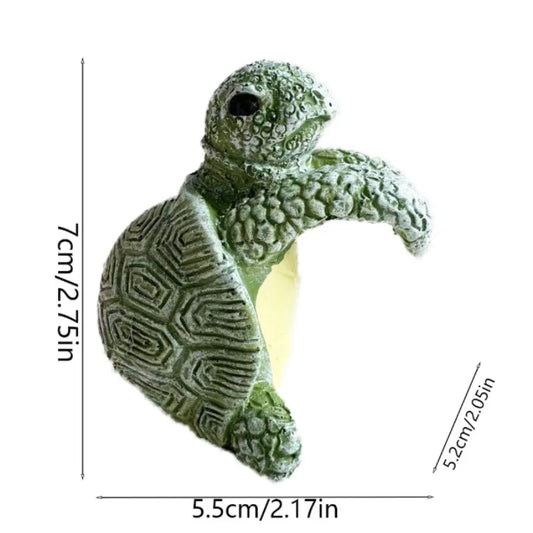 Turtle Resin Hanging Planter