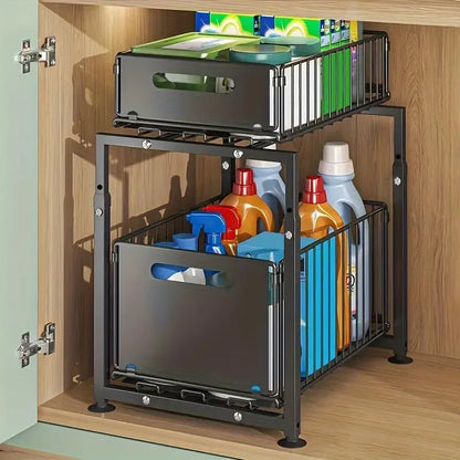 Pull Out Cabinet Organizer Drawer