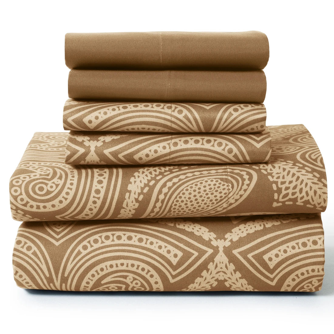 6Pc Paisley Sheet Set