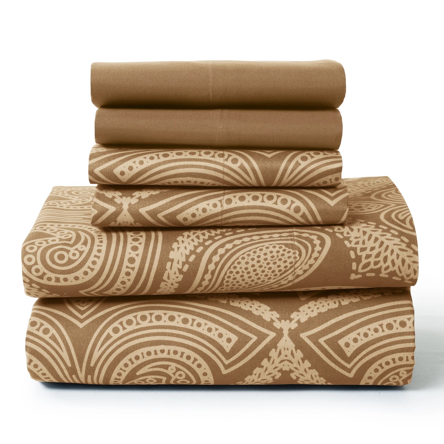 6Pc Paisley Sheet Set