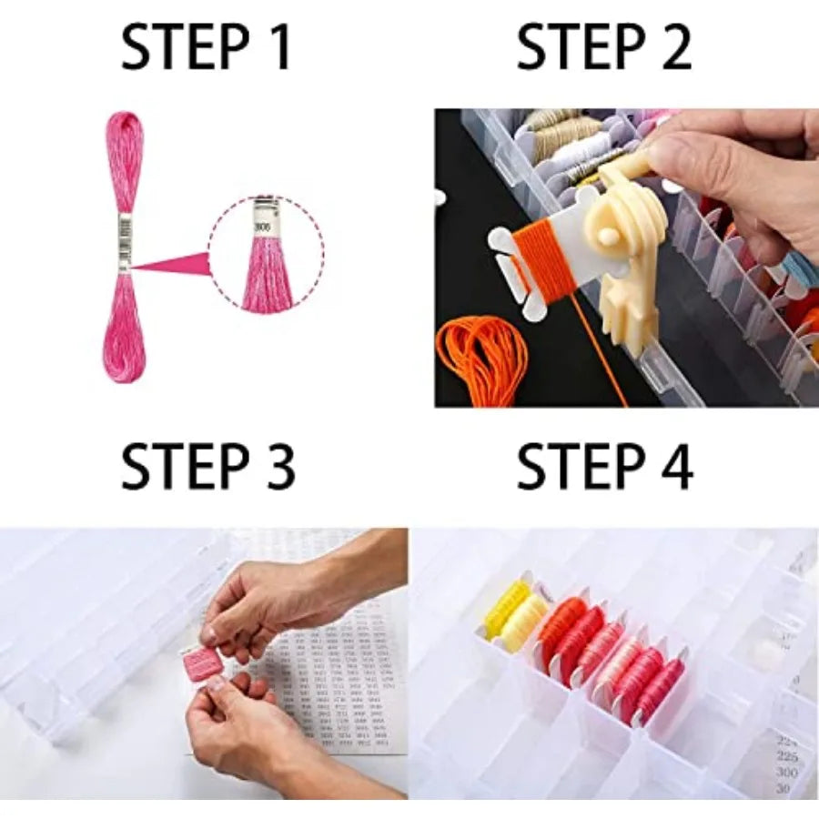 Embroidery Floss Organizer