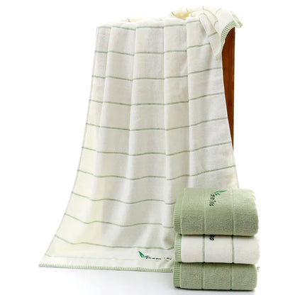 Pure Cotton Embroidered Bath Towel