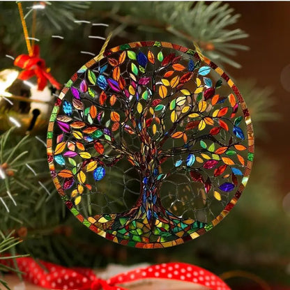 Round Stained Glass Sun Catcher