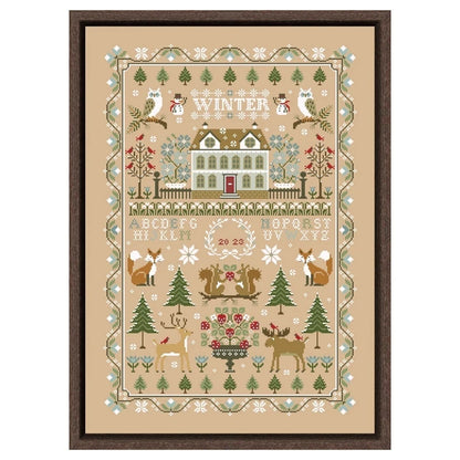 Forest in Winter Cross Stitch
