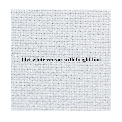 Aida cloth cross stitch fabric