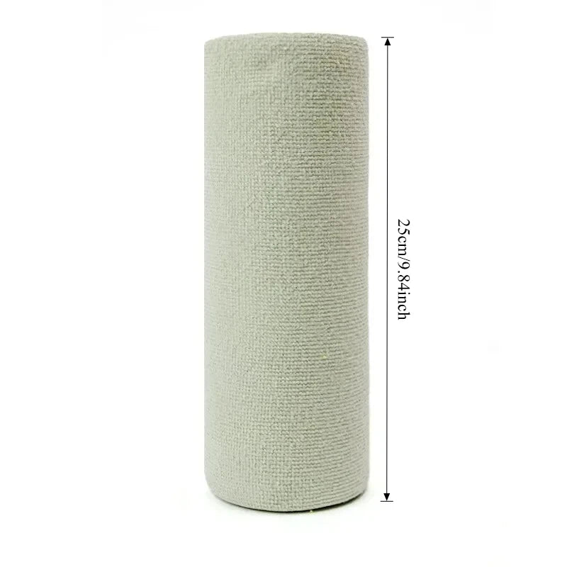 Reusable Cleaning Wipe Household Kitchen Cloth Microfiber Towel Rolls