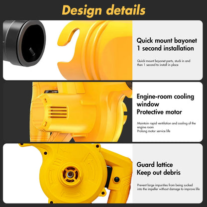 21V Portable Cordless Leaf Blower