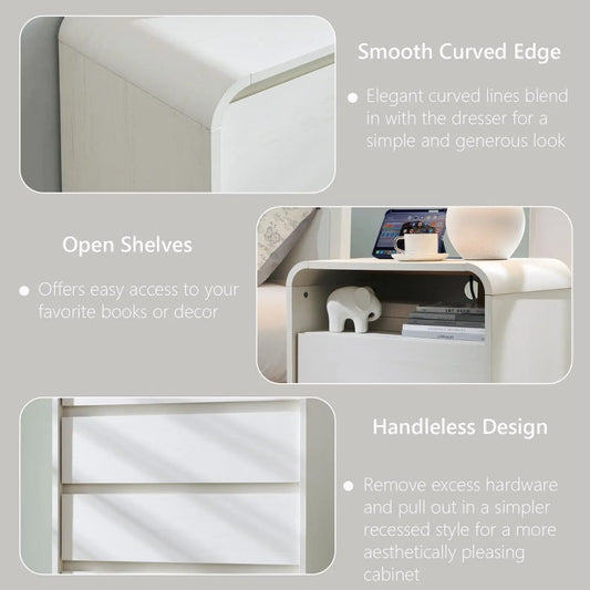 Nightstand with Charging Station