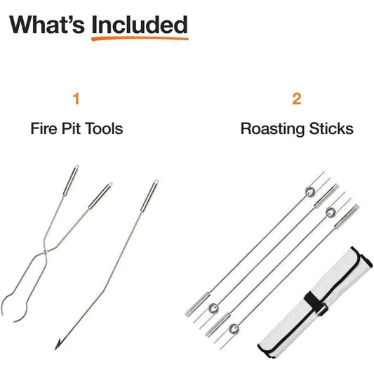 Roasting Sticks and Fire Pit Poker