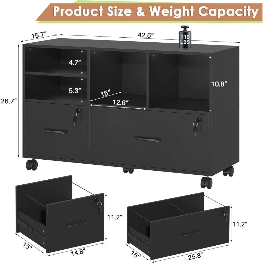 File Cabinet with Lock