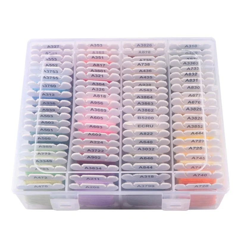 Embroidery Kit Floss Set Including 150 Colors Threads