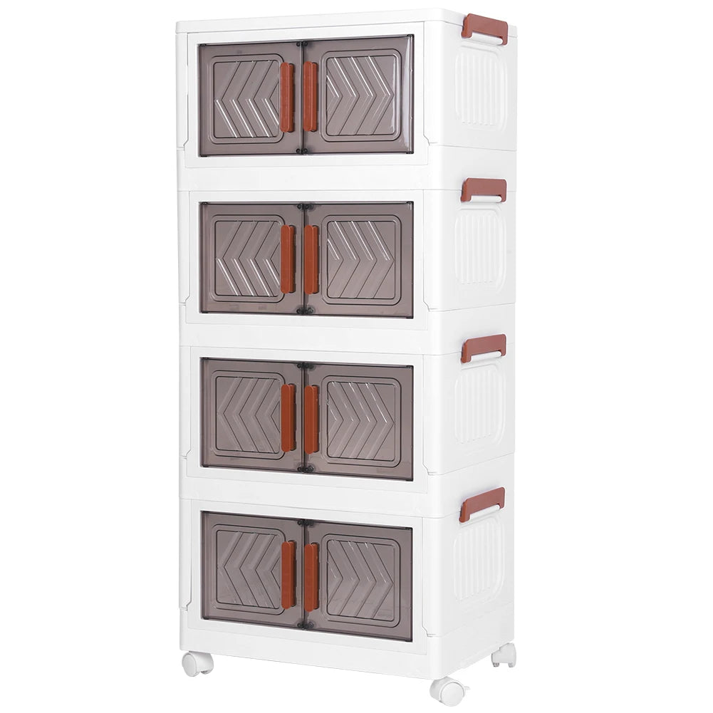4 Tier Stackable Closet Organizers