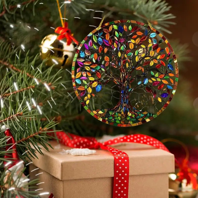 Round Stained Glass Sun Catcher