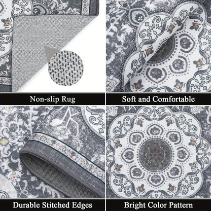 3 pcs set floor mat Bohemian style rugs