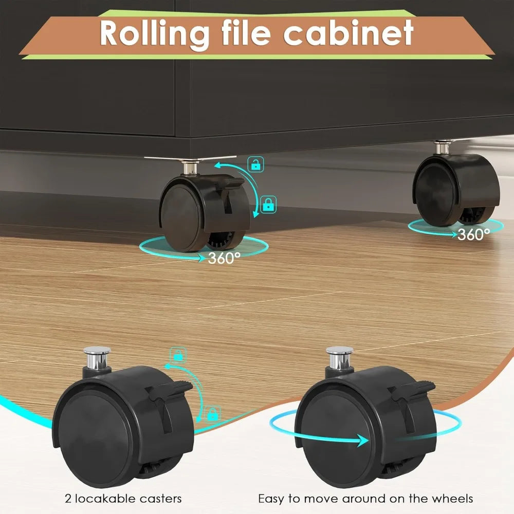 File Cabinet with Lock