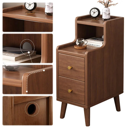 Solid Wood Nightstand