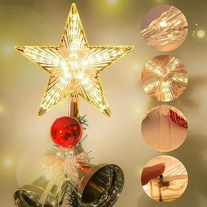 Christmas Tree Decoration Stars led