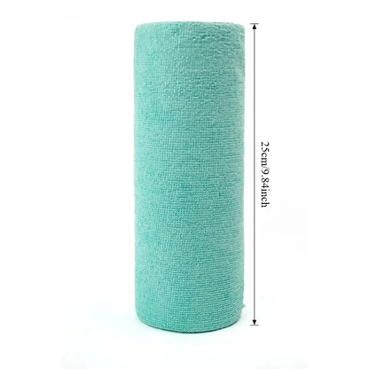 Reusable Cleaning Wipe Household Kitchen Cloth Microfiber Towel Rolls