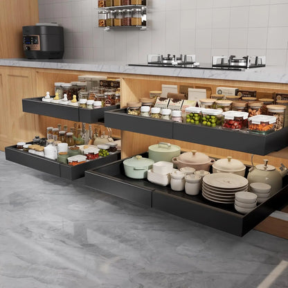 4-Pack Expandable Cabinet Organizer