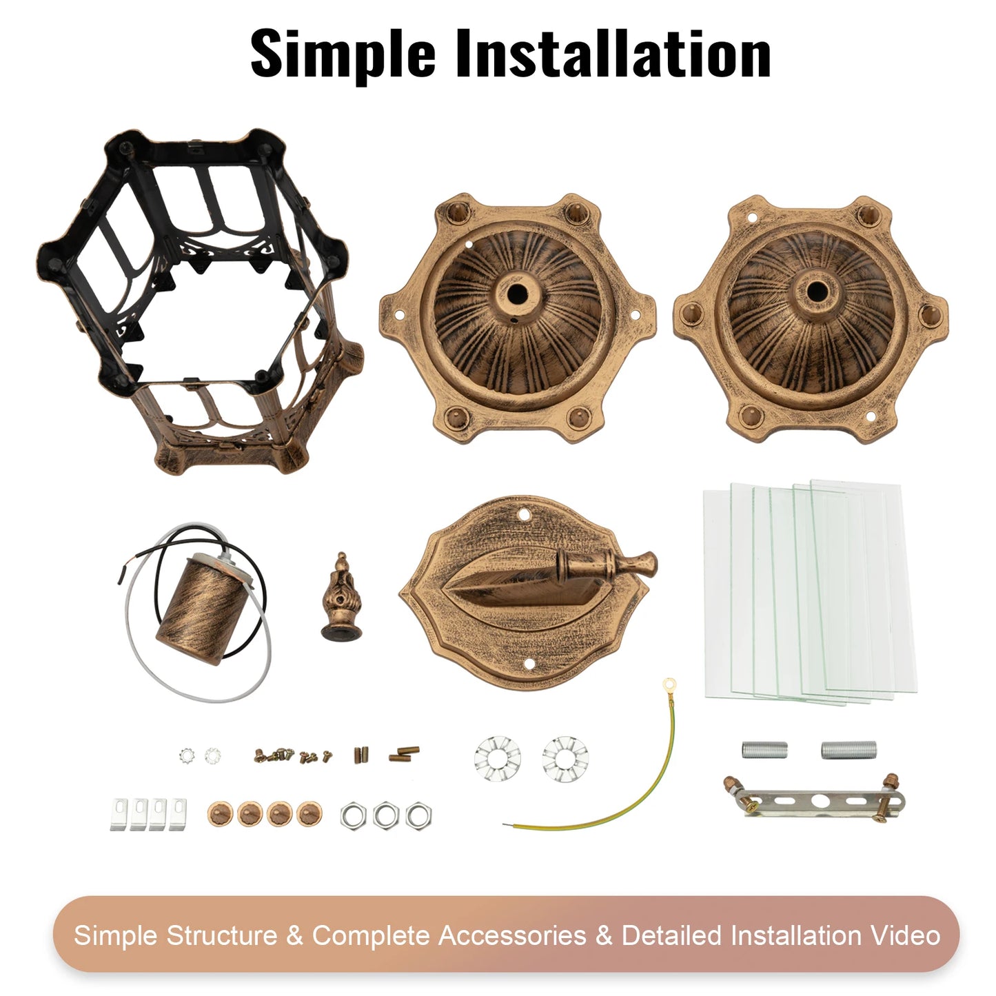 Antique Outdoor Light.