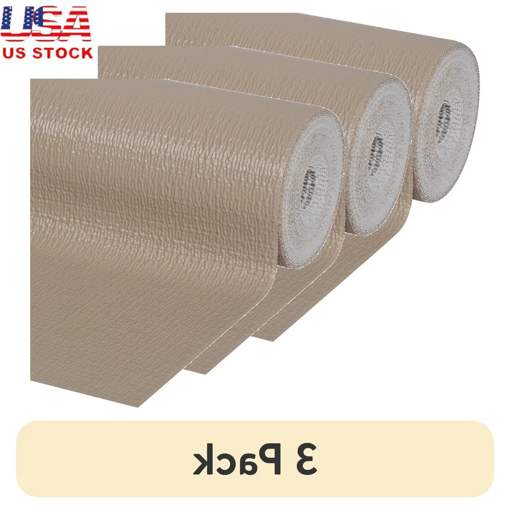 3 Pack Non-Adhesive Shelf Liner