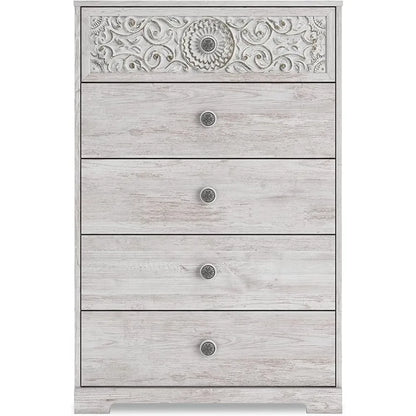 Paxberry Boho 5 Drawer Chest of Drawers,