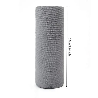 Reusable Cleaning Wipe Household Kitchen Cloth Microfiber Towel Rolls