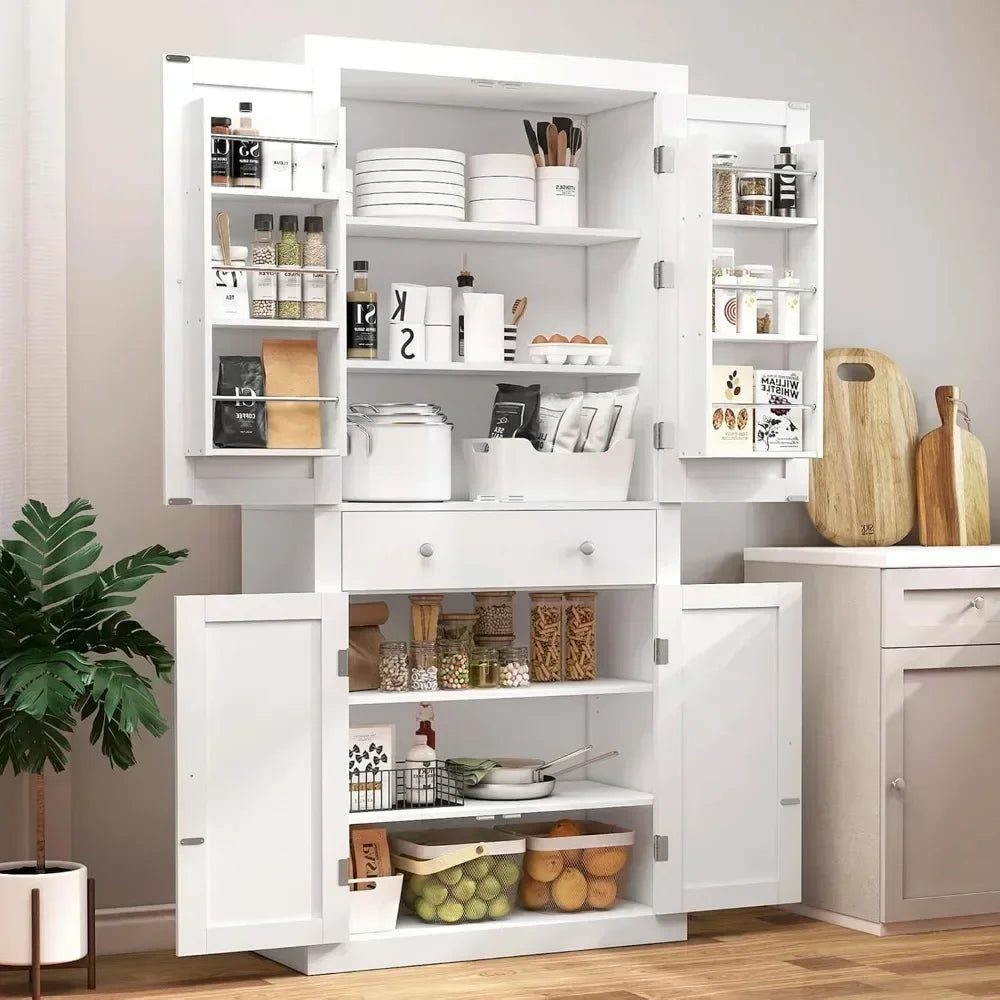 72” Kitchen Pantry Cabinet,