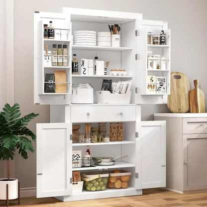 72” Kitchen Pantry Cabinet,