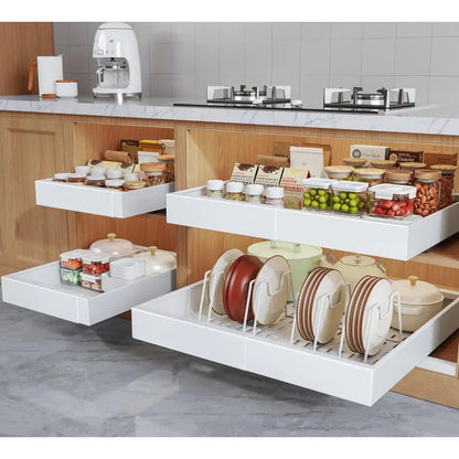 4-Pack Expandable Cabinet Organizer