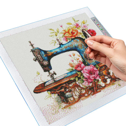 Sewing Machine Cross Stitch