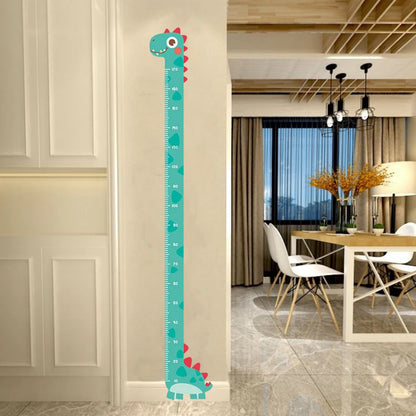 Dinosaur Giraffe Wall Height Measuring Ruler Stickers