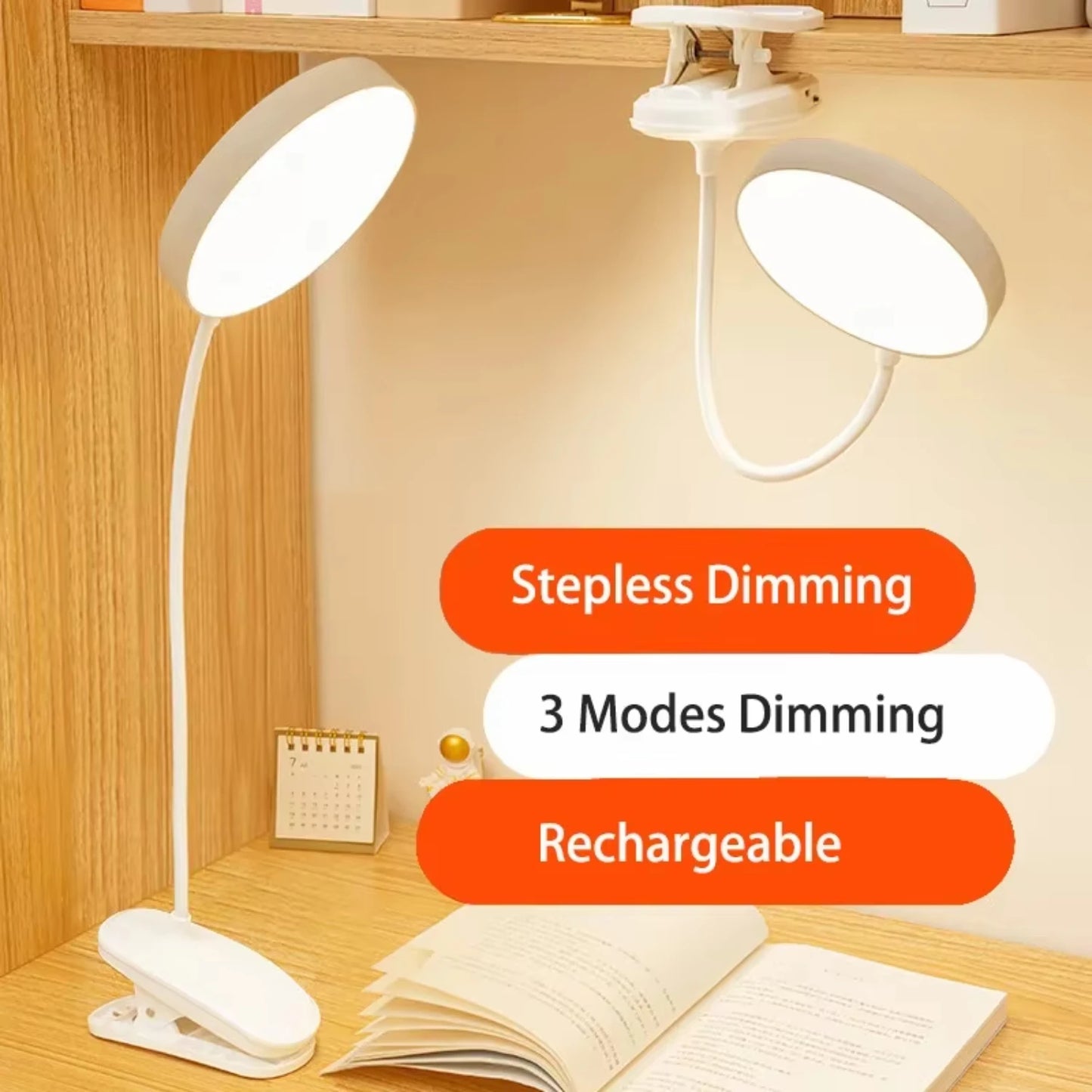 Table Lamp USB Rechargeable Night Light