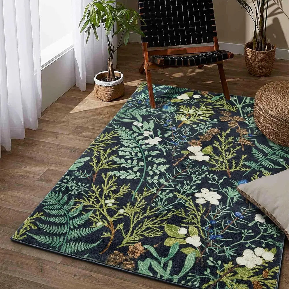 Vintage Floral Rug