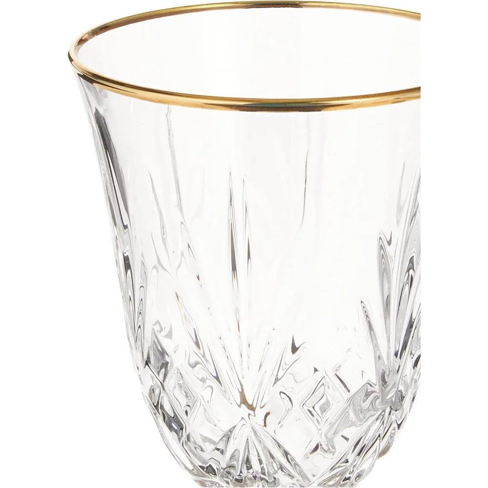 Elegant Crystal Wine Glasses