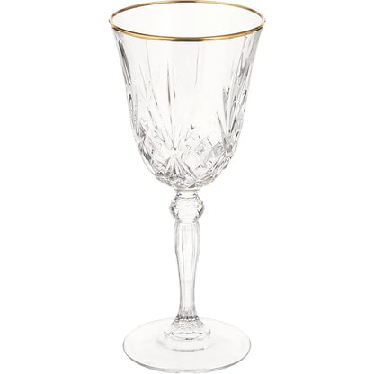 Elegant Crystal Wine Glasses