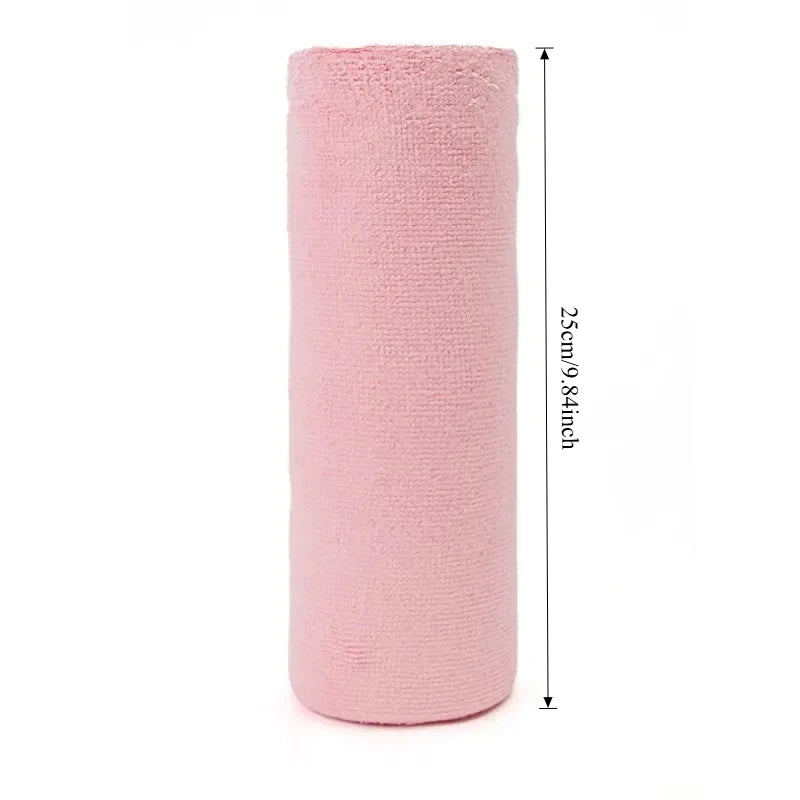 Reusable Cleaning Wipe Household Kitchen Cloth Microfiber Towel Rolls