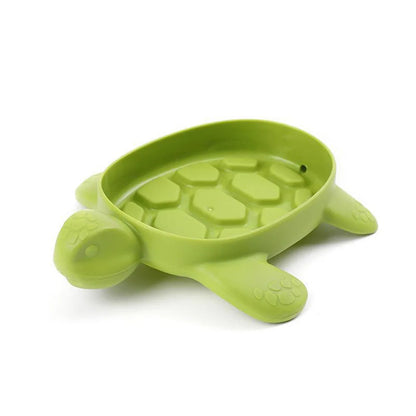 Turtle-Shaped Soap Dish
