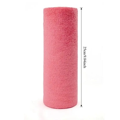 Reusable Cleaning Wipe Household Kitchen Cloth Microfiber Towel Rolls