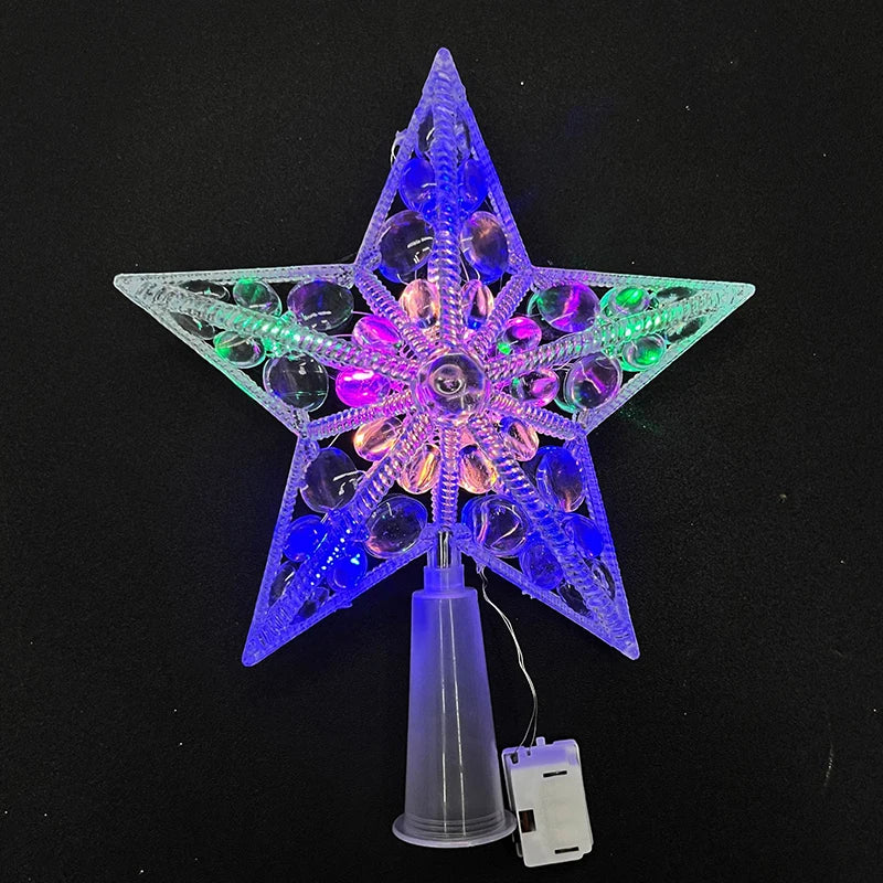 Christmas Tree Decoration Stars led