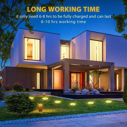 8 piece Solar Outdoor Llightghts