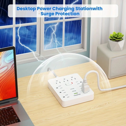 Power Outlet with Surge Protector,
