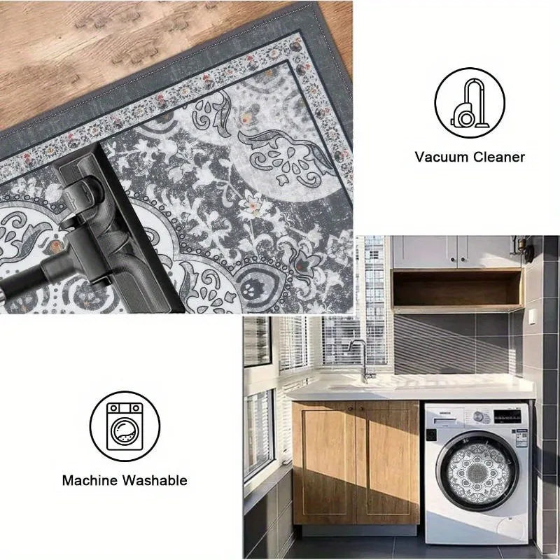 3 pcs set floor mat Bohemian style rugs