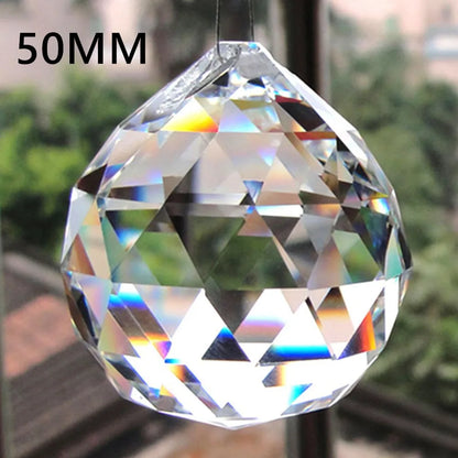 Clear Crystal Lamp Ball Prism