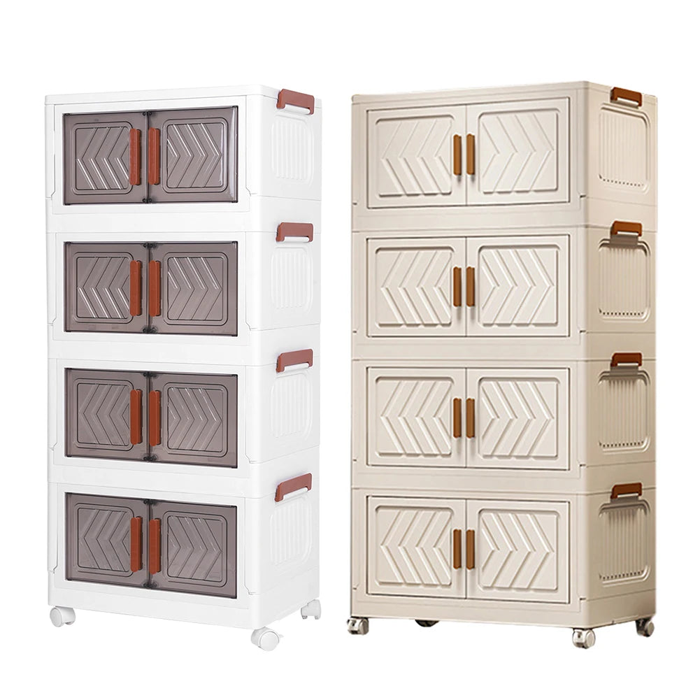 4 Tier Stackable Closet Organizers